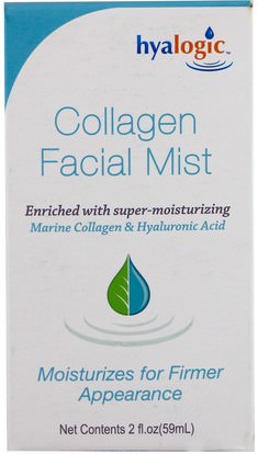 Hyalogic LLC, Collagen Facial Mist, 2 fl oz (59 ml) ,الجمال، الصحة، نساء