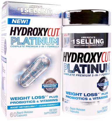 Hydroxycut, Hydroxycut Platinum, 60 Rapid-Release Capsules ,والرياضة، وفقدان الوزن، والنظام الغذائي