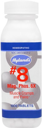 Hylands, #8 Mag. Phos. 6X, 1000 Tablets ,والصحة، ومكافحة الألم
