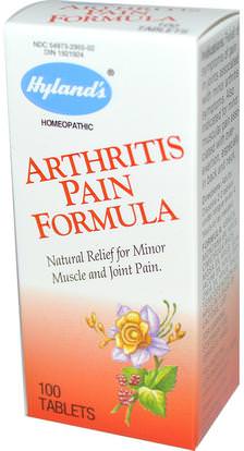 Hylands, Arthritis Pain Formula, 100 Tablets ,والصحة، والتهاب المفاصل، ومكافحة الألم