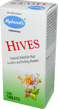 Hylands, Hives, 100 Tablets ,الصحة