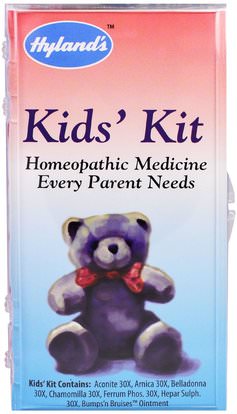 Hylands, Homeopathic Kids Kit, 7 Piece Kit ,الصحة، البلدونا