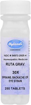 Hylands, Ruta Grav. 30X, 250 Tablets ,والصحة، ومكافحة الألم