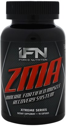 iForce Nutrition, ZMA, Xtreme Series, 90 Capsules ,الرياضة، زما