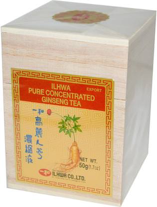 Ilhwa, Pure Concentrated Ginseng Tea, 1.7 oz (50 g) ,الغذاء، الشاي العشبية، الشاي الجينسنغ، المكملات الغذائية، أدابتوغن