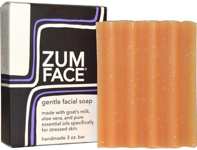 Indigo Wild, Zum Face, Gentle Facial Bar Soap, 3 oz ,حمام، الجمال، الصابون