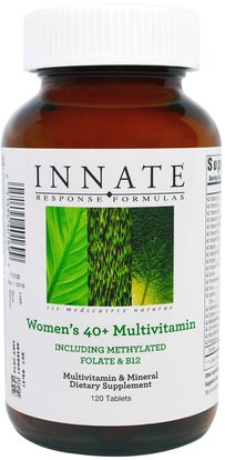 Innate Response Formulas, Womens 40+ Multivitamin, 120 Tablets ,الفيتامينات، النساء الفيتامينات المتعددة، النساء