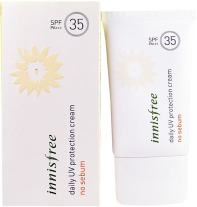 Innisfree, Daily UV Protection Cream, SPF35 PA+++, 50ml ,حمام، الجمال، واقية من الشمس، سف 30-45، العناية بالوجه، سف العناية بالوجه