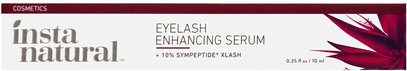 InstaNatural, Eyelash Enhancing Serum, 0.35 fl oz (10 ml) ,الجمال، العناية بالوجه، الكريمات المستحضرات، الأمصال، الصحة، الجلد