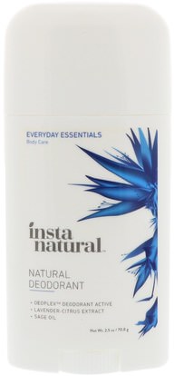 InstaNatural, Natural Deodorant, 2.5 oz (70.8 g) ,حمام، الجمال، مزيل العرق