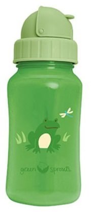 iPlay Inc., Green Sprouts, Aqua Bottle, Green, 10 oz (300 ml) ,الأطفال الصحة، أطفال الأطعمة، أدوات المطبخ، لوحات الكؤوس السلطانيات