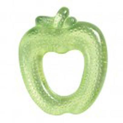 iPlay Inc., Green Sprouts, Fruit Cool Soothing Teether, Green Apple, 3+ Months ,الأطفال الصحة، لعب الأطفال، التسنين اللعب