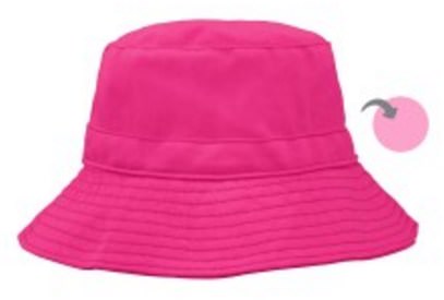 iPlay Inc., Reversible Bucket Hat, 9-18 Months, Hot Pink/Light Pink ,الأطفال صحة، الطفل، الأطفال، سونوير إيبلاي