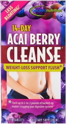 Irwin Naturals, 14-Day Acai Berry Cleanse, 56 Tablets ,المكملات الغذائية، مقتطفات الفاكهة، الفواكه السوبر، أكاي استخراج عصير التوت، الصحة، التخلص من السموم