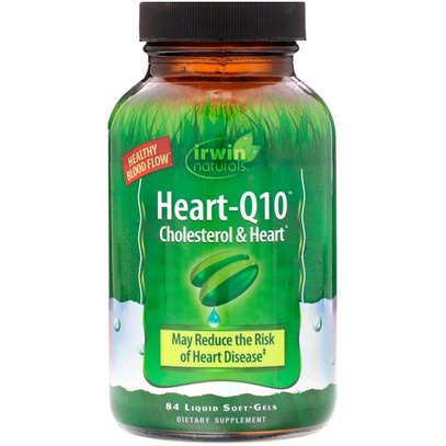 Irwin Naturals, Complete Cardio, Heart & Cholesterol Health, 84 Liquid Soft-Gels ,والصحة، والقلب القلب والأوعية الدموية، ودعم القلب