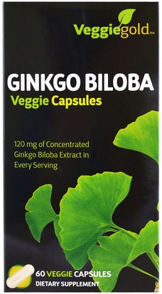 Irwin Naturals, Gingko Biloba, 60 Veggie Caps ,الأعشاب، الجنكة، بيلوبا