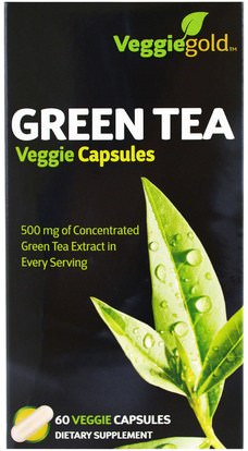 Irwin Naturals, Green Tea, 60 Veggie Caps ,المكملات الغذائية، مضادات الأكسدة، الشاي الأخضر