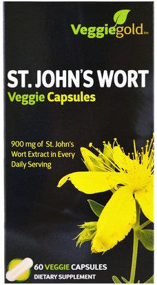 Irwin Naturals, St. Johns Wort, 60 Veggie Caps ,الأعشاب، الشارع. جونز، ورت