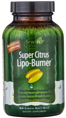 Irwin Naturals, Super Citrus Lipo-Burner, 60 Liquid Soft-Gels ,والصحة، والنظام الغذائي، وفقدان الوزن