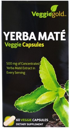 Irwin Naturals, Yerba Mate, 60 Veggie Caps ,الطعام، شاي العشبية، يربا، تزاوج، الصحة، حيوية