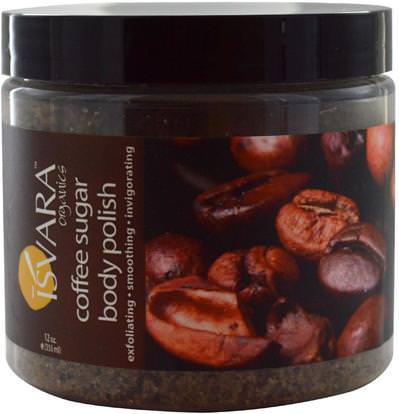 Isvara Organics, Coffee Sugar Body Polish, 12 oz (355 ml) ,حمام، الجمال، فرك الجسم