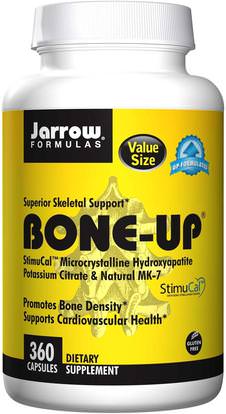 Jarrow Formulas, Bone-Up, 360 Capsules ,والمكملات الغذائية، والمعادن، والكالسيوم، والصحة، والعظام