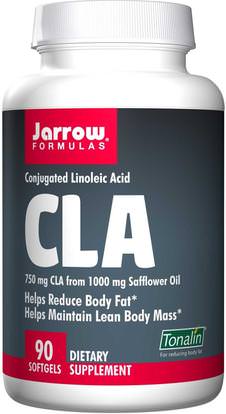 Jarrow Formulas, CLA, Conjugated Linoleic Acid, 90 Softgels ,وفقدان الوزن، والنظام الغذائي، كلا (مترافق حمض اللينوليك)