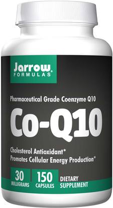 Jarrow Formulas, Co-Q10, 30 mg, 150 Capsules ,المكملات الغذائية، أنزيم q10