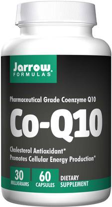 Jarrow Formulas, Co-Q10, 30 mg, 60 Capsules ,المكملات الغذائية، أنزيم q10