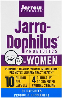 Jarrow Formulas, Jarro-Dophilus Probiotics, 10 Billion, For Women, 30 Capsules ,الصحة، المرأة، المكملات الغذائية، البروبيوتيك