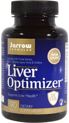 Jarrow Formulas, Liver Optimizer, 90 Tablets ,والصحة، ودعم الكبد