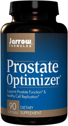 Jarrow Formulas, Prostate Optimizer, 90 Softgels ,الصحة، الرجال، البروستاتا