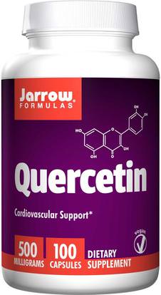 Jarrow Formulas, Quercetin, 500 mg, 100 Capsules ,المكملات الغذائية، كيرسيتين