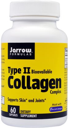 Jarrow Formulas, Type II Collagen Complex, 60 Capsules ,الصحة، العظام، هشاشة العظام، نوع الكولاجين إي