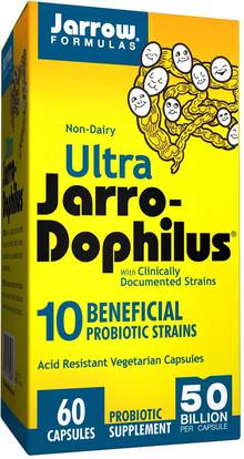 Jarrow Formulas, Ultra Jarro-Dophilus, 60 Capsules (Ice) ,المكملات الغذائية، البروبيوتيك، المنتجات المثلجة المبردة