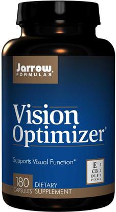 Jarrow Formulas, Vision Optimizer, 180 Capsules ,والرعاية الصحية، والعناية بالعيون، والرعاية الرؤية، والرؤية