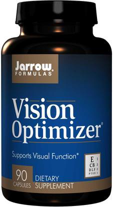 Jarrow Formulas, Vision Optimizer, 90 Capsules ,والملاحق، والكاروتينات، زياكسانثين، والصحة، والعناية بالعين، والرعاية الرؤية