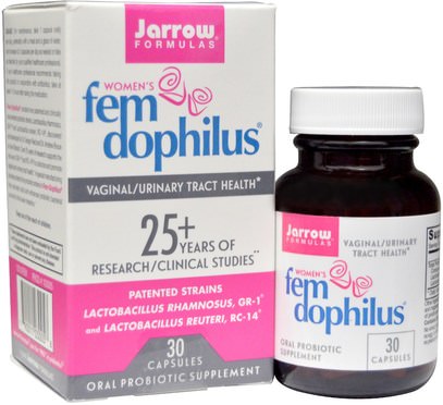 Jarrow Formulas, Womens Fem Dophilus, 30 Capsules (Ice) ,الصحة، المرأة، المكملات الغذائية، البروبيوتيك