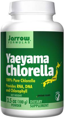 Jarrow Formulas, Yaeyama Chlorella, Powder, 3.5 oz (100 g) ,المكملات الغذائية، سوبرفوودس، مسحوق كلوريلا