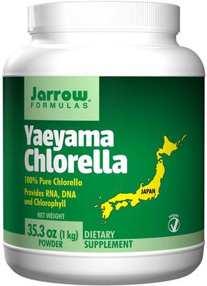 Jarrow Formulas, Yaeyama Chlorella, Powder, 35.3 oz (1 kg) ,والمكملات الغذائية، سوبرفوودس، كلوريلا ياياما