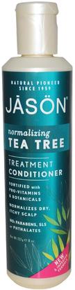 Jason Natural, Treatment Conditioner, Tea Tree, 8 oz (227 g) ,حمام، الجمال، مكيفات، الشعر، فروة الرأس، الشامبو، مكيف
