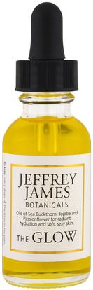 Jeffrey James Botanicals, The Glow Ultimate Hydration Restoration, 1.0 oz (29 ml) ,الجمال، العناية بالوجه، نوع البشرة مكافحة الشيخوخة الجلد