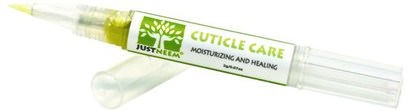 Just Neem, Cuticle Care, 1 Double End Tool.07 oz (2 g) ,الأعشاب، ماكياج، العناية بالأظافر
