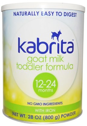 Kabrita, Goat Milk Toddler Formula with Iron, 28 oz (800 g) ,صحة الأطفال، حليب الأطفال والحليب المجفف، صيغة حليب الماعز