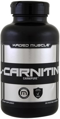 Kaged Muscle, L-Carnitine, 250 Veggie Caps ,المكملات الغذائية، والأحماض الأمينية، ل كارنيتين