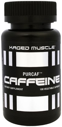 Kaged Muscle, PurCaf, Caffeine, 100 Veggie Caps ,والصحة، والطاقة
