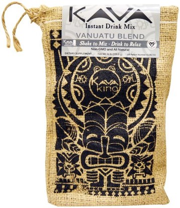 Kava King Products Inc, Instant Drink Mix, Vanuatu Blend, 1/2 lb (226.8 g) ,الأعشاب، الكافا الكافا