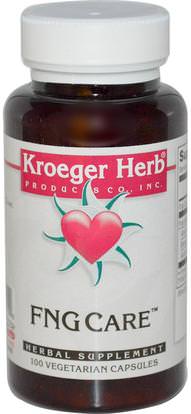 Kroeger Herb Co, FNG Care, 100 Veggie Caps ,الصحة