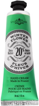 La Chatelaine, Hand Cream, Winter Flower, 1 fl oz (30 ml) ,حمام، الجمال، كريمات اليد