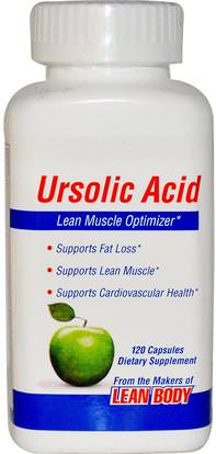 Labrada Nutrition, Ursolic Acid, Lean Muscle Optimizer, 120 Capsules ,والرياضة، والعضلات، وحرق الدهون
